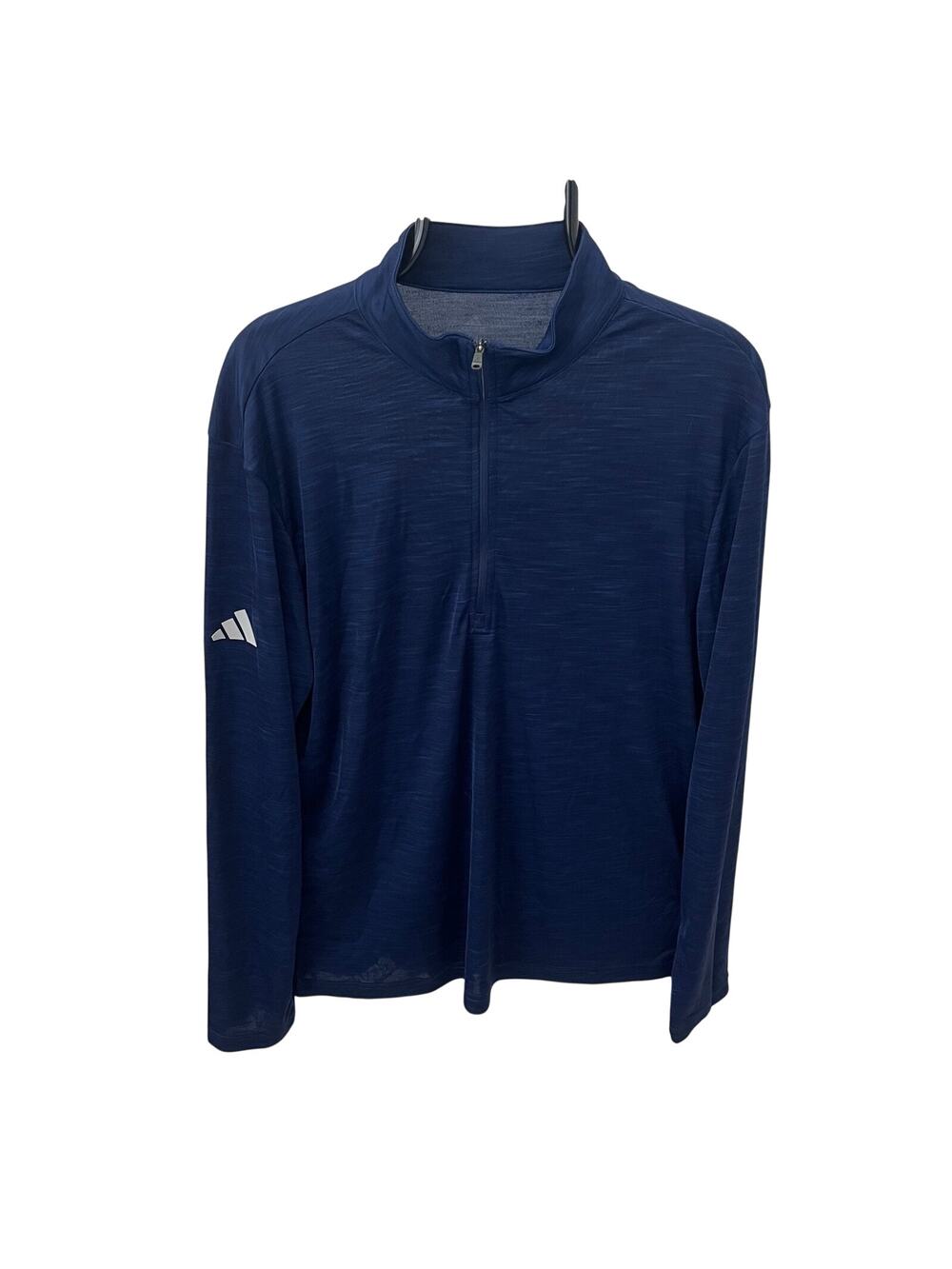 Adidas Men's Medium Lightweight Mélange Quarter-Zip Pullover UPF 50+ Golf A475